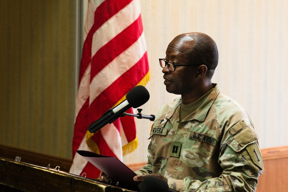1st Infantry Division Victory Reception Patching Ceremony