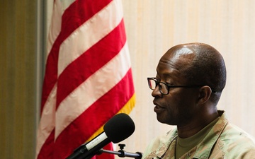 1st Infantry Division Victory Reception Patching Ceremony