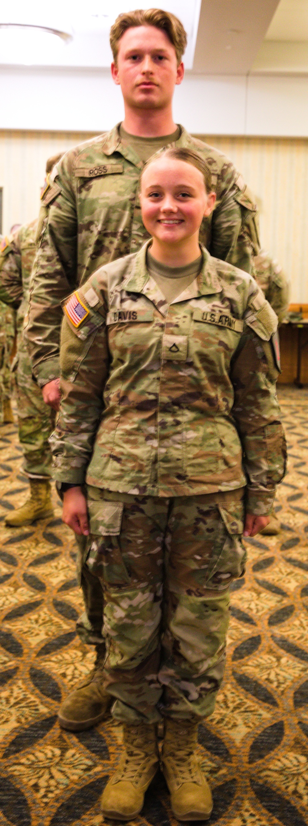 1st Infantry Division Victory Reception Patching Ceremony