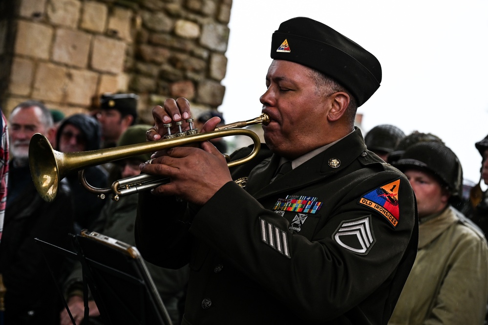 1-507th PIR, 29th ID Soldiers commemorate Battle of Graignes in Normandy
