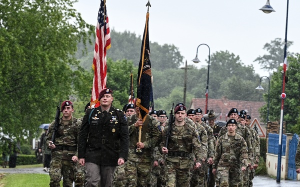 1-507th PIR, 29th ID Soldiers commemorate Battle of Graignes in Normandy