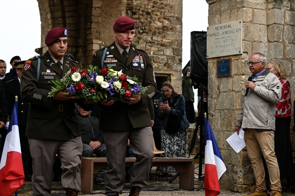 1-507th PIR, 29th ID Soldiers commemorate Battle of Graignes in Normandy