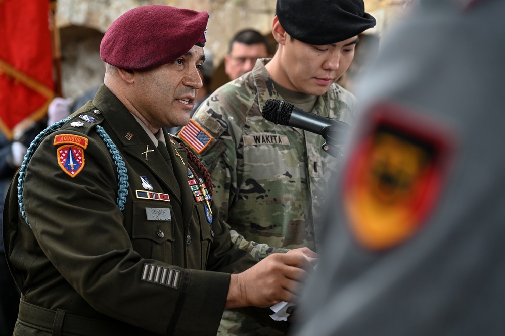 1-507th PIR, 29th ID Soldiers commemorate Battle of Graignes in Normandy