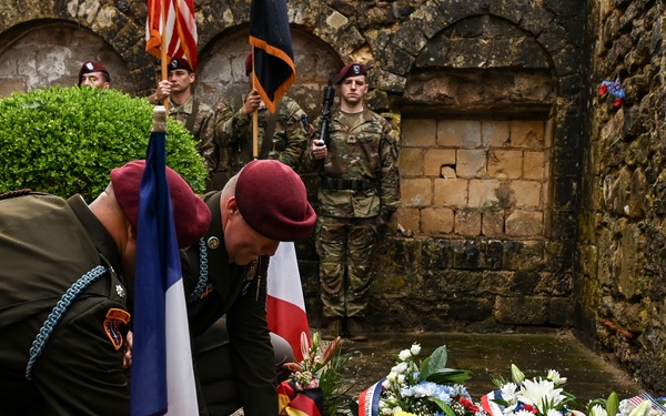 1-507th PIR, 29th ID Soldiers commemorate Battle of Graignes in Normandy