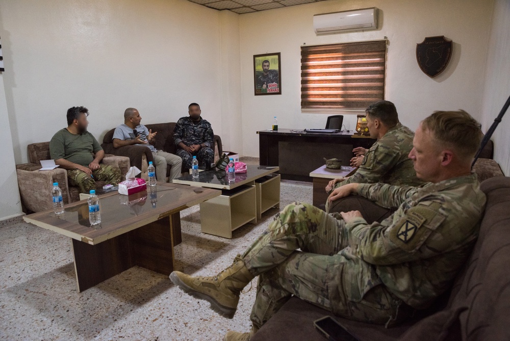 Coalition Forces Coordinate, Work With Syrian Partner Forces