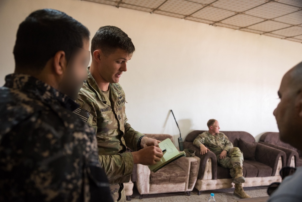 Coalition Forces Coordinate, Work With Syrian Partner Forces