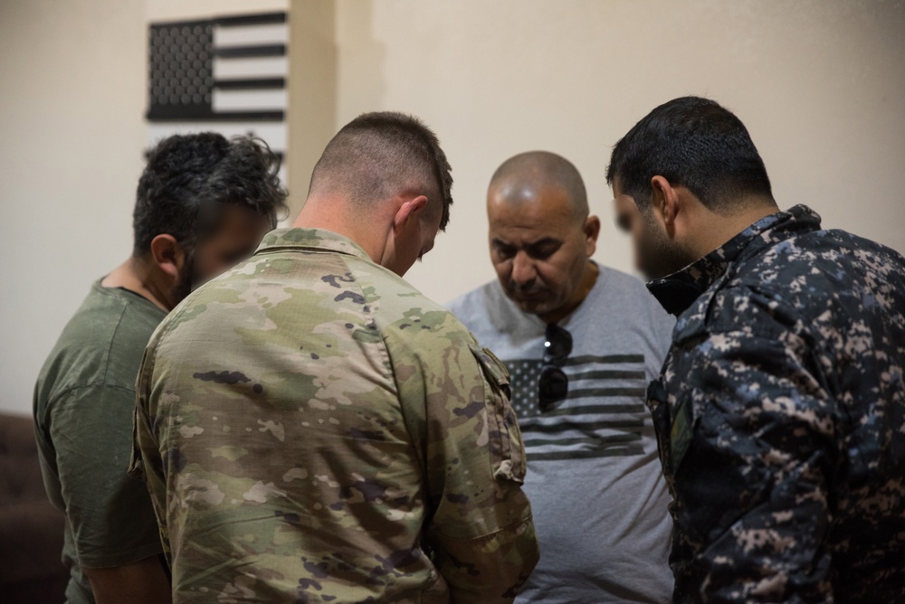 Coalition Forces Coordinate, Work With Syrian Partner Forces