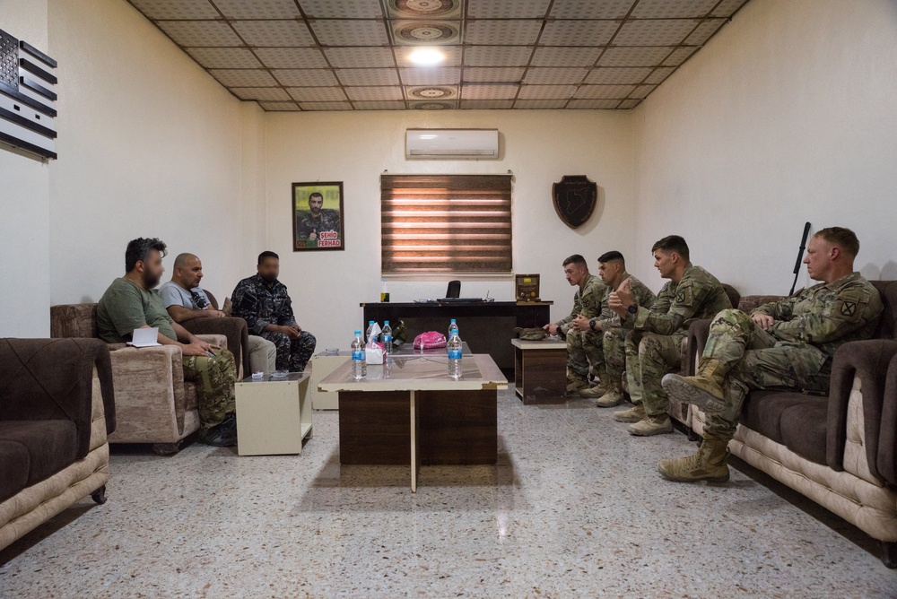 Coalition Forces Coordinate, Work With Syrian Partner Forces