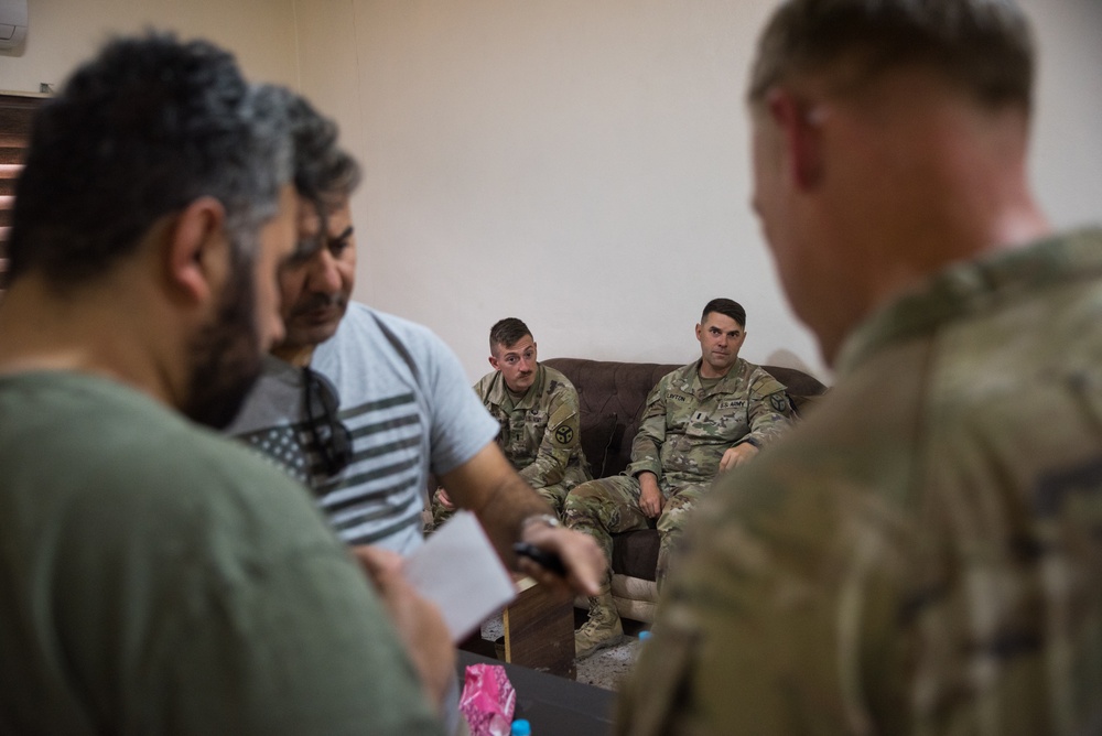 Coalition Forces Coordinate, Work With Syrian Partner Forces