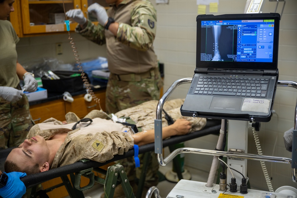 Joint response: Soldiers, Marines conduct MEDEVAC training