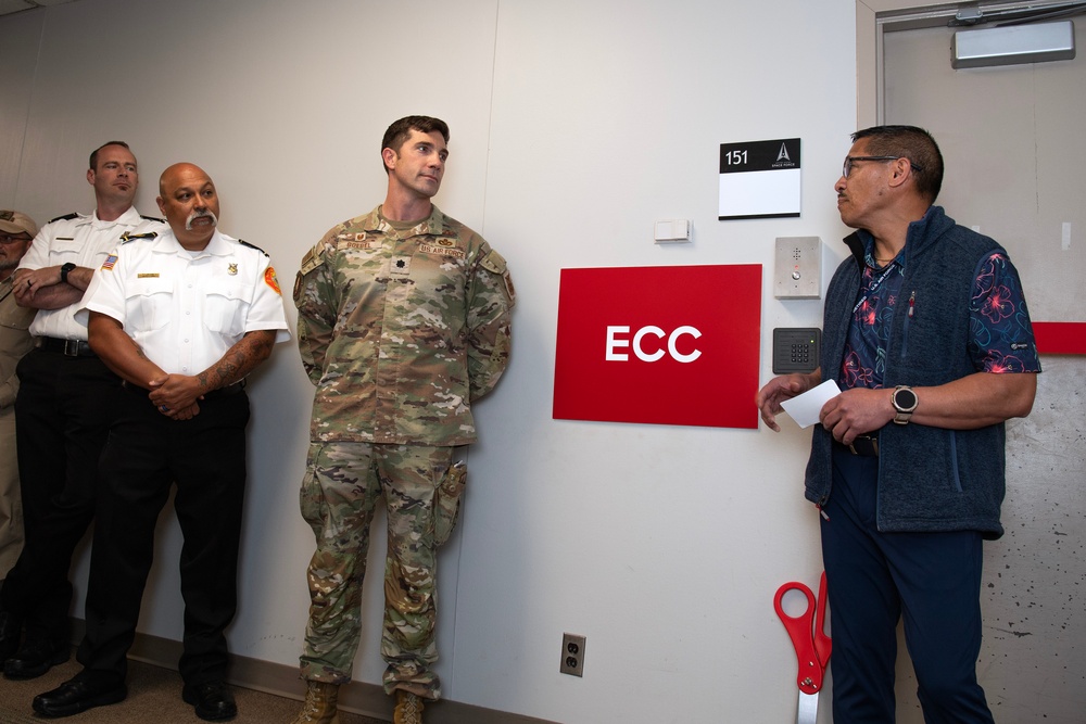 Emergency Control Center Ribbon Cutting Ceremony