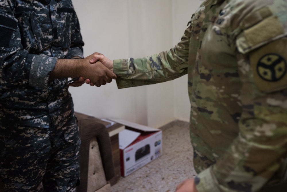 Coalition Forces Coordinate, Work With Syrian Partner Forces