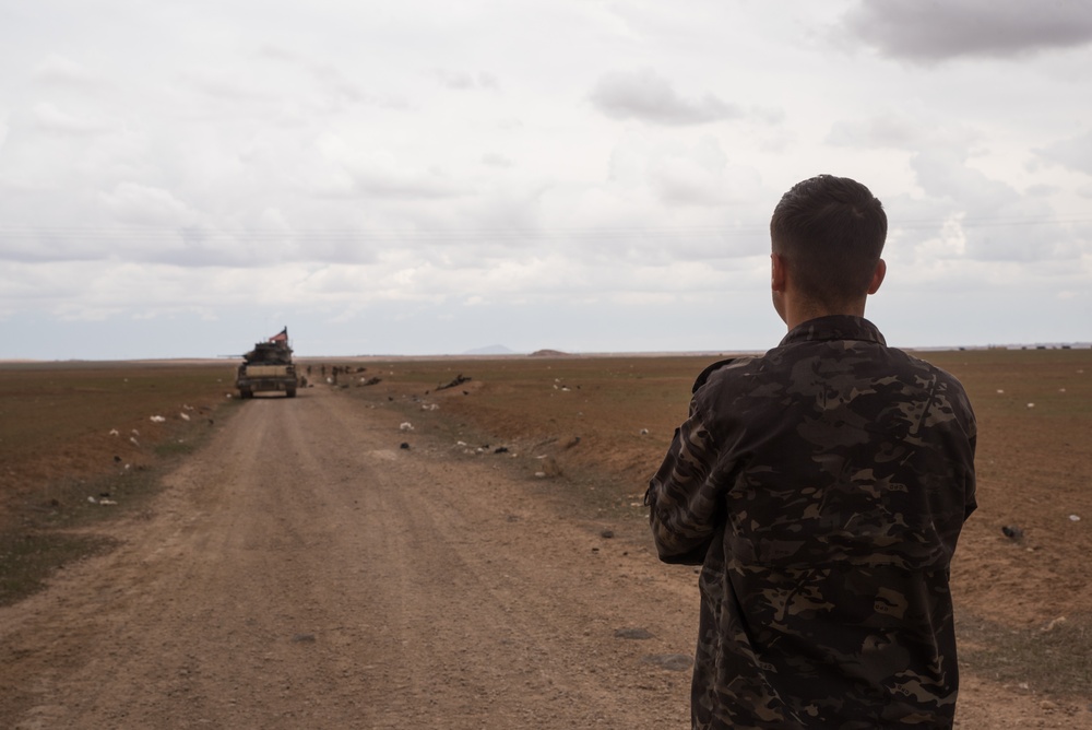 Coalition Forces Maintain Regional Security, Stability with Bradley Fighting Vehicles