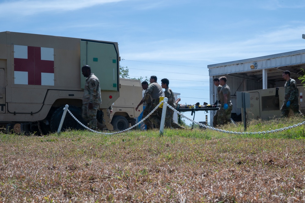 Joint response: Soldiers, Marines conduct MEDEVAC training