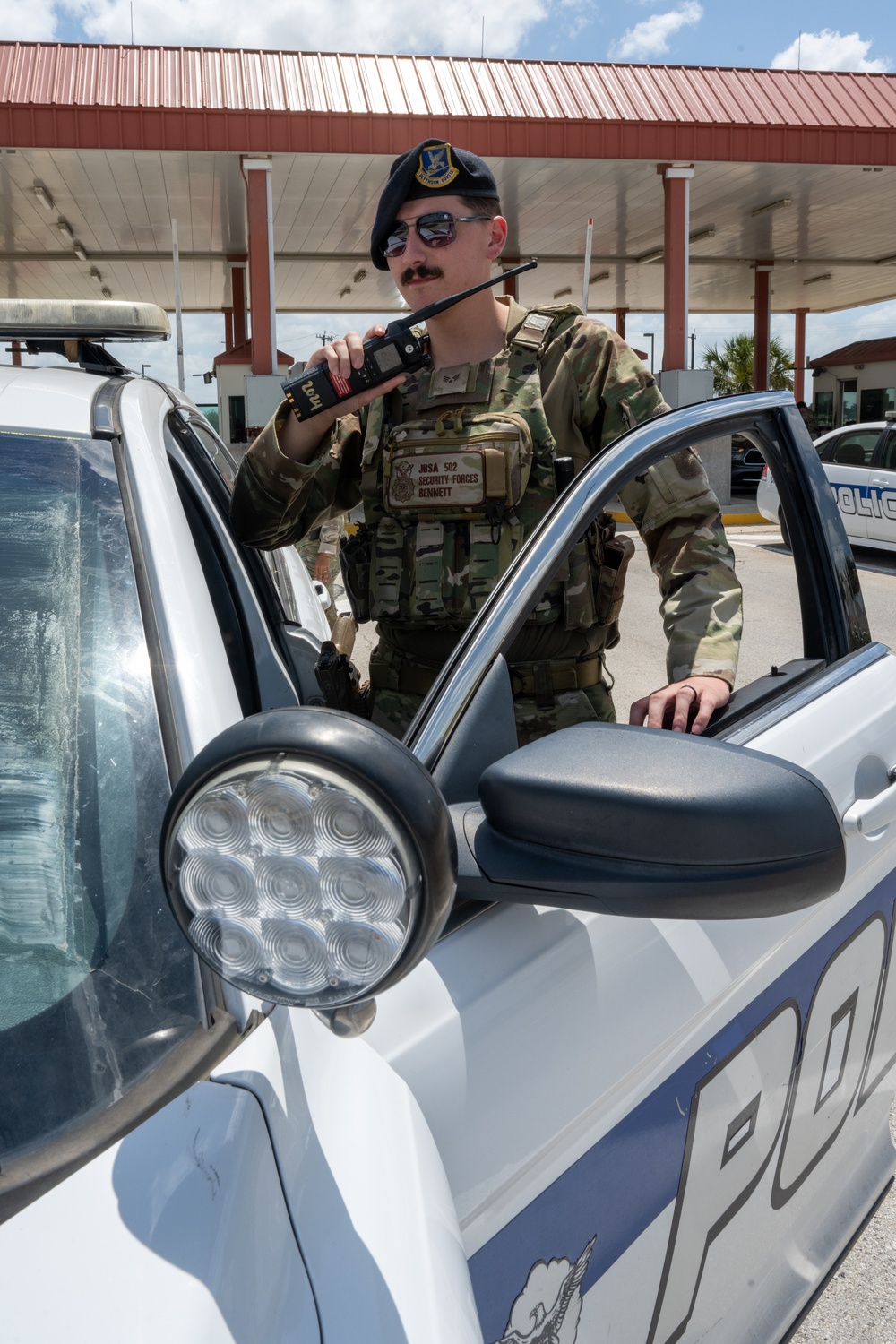 Security Forces at work