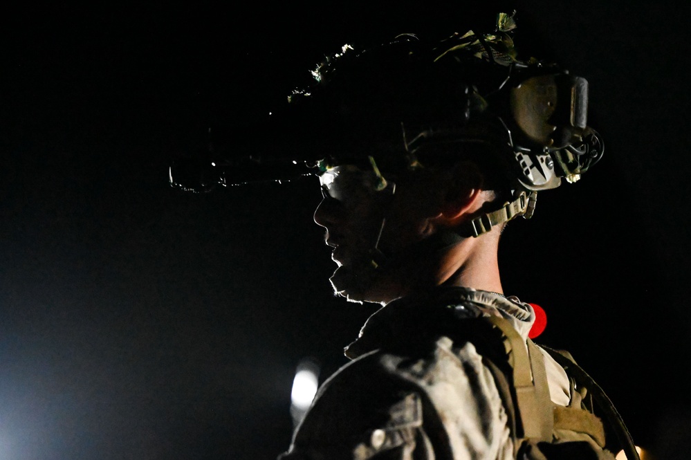 U.S. service members, interagency partners conduct an illegal alien removal flight