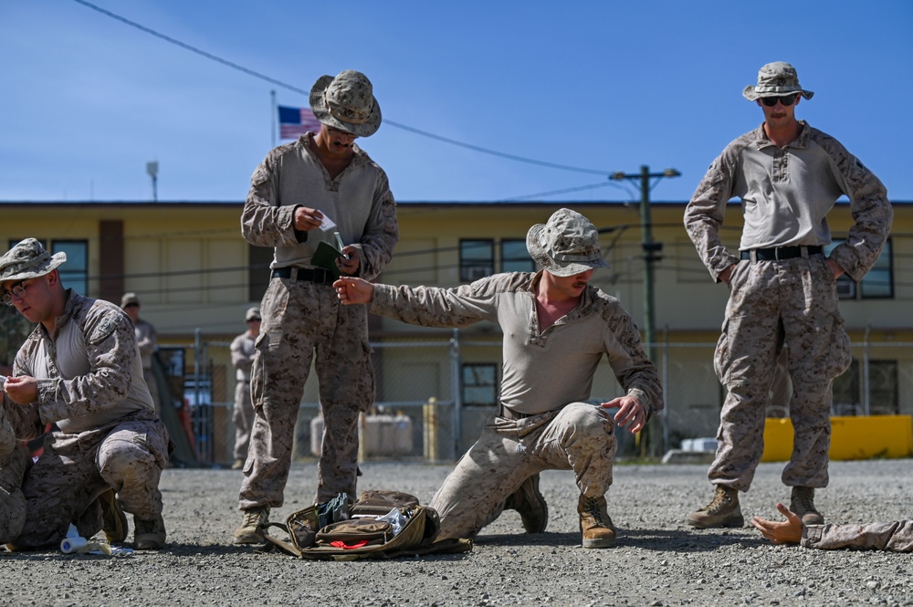Joint response: Soldiers, Marines conduct MEDEVAC training
