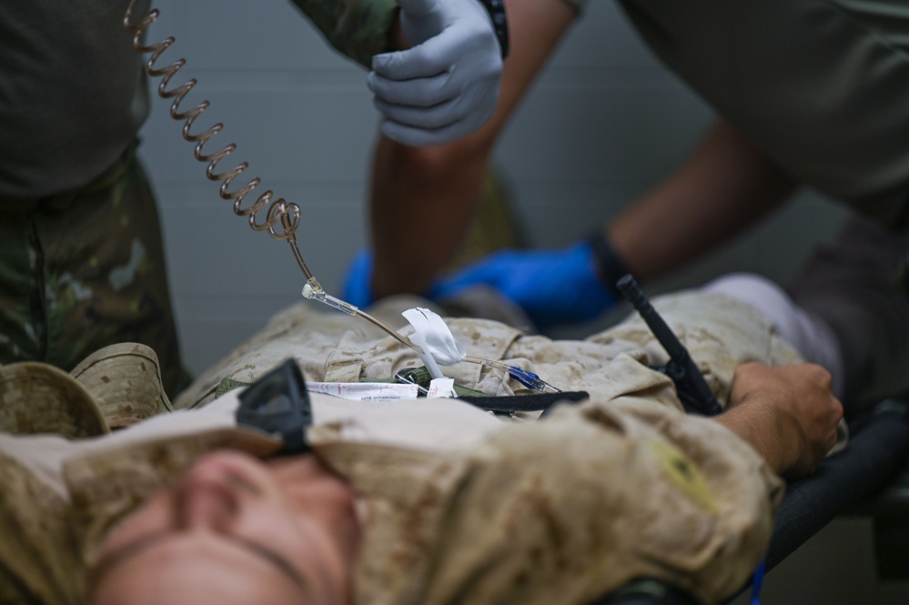 Joint response: Soldiers, Marines conduct MEDEVAC training