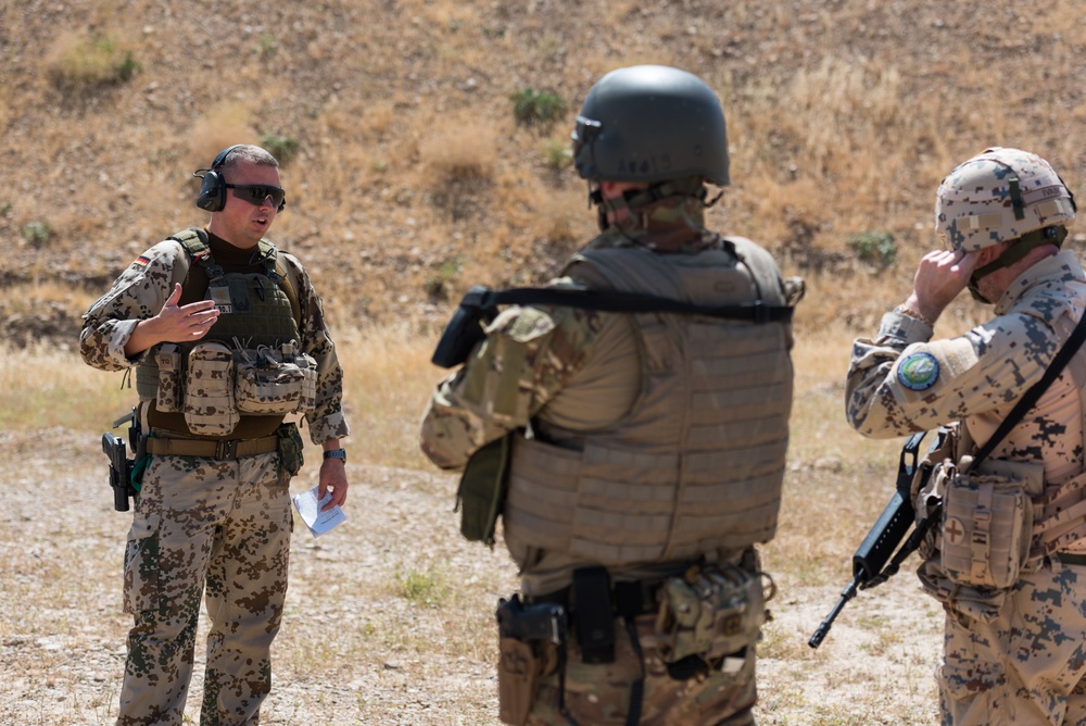 Coalition Forces Conduct Estonian and German-Led Range Operations
