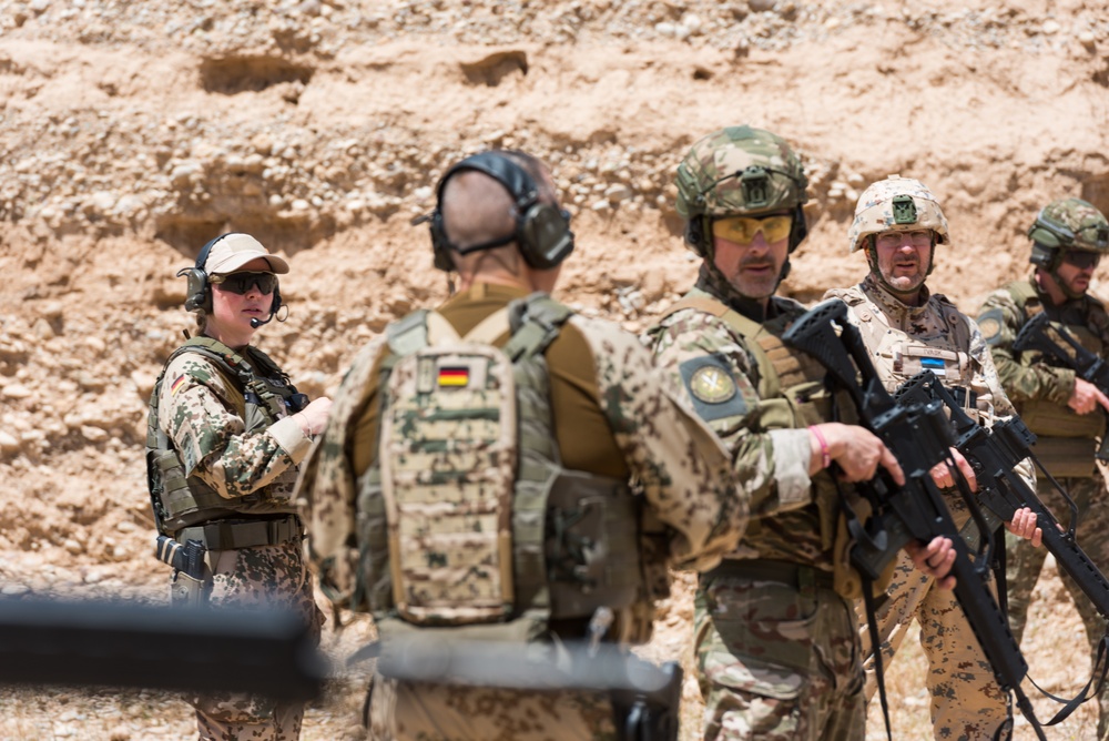 Coalition Forces Conduct Estonian and German-Led Range Operations