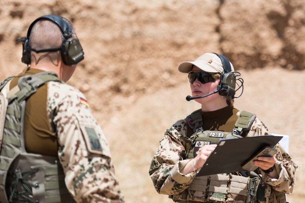 Coalition Forces Conduct Estonian and German-Led Range Operations