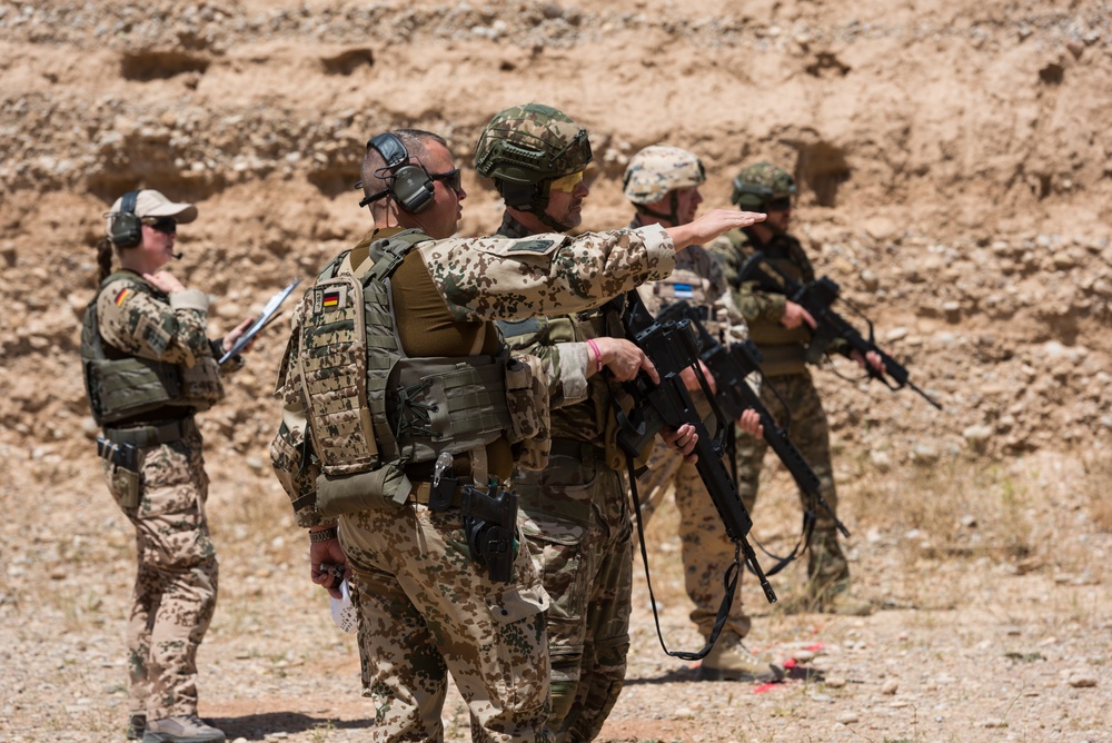 Coalition Forces Conduct Estonian and German-Led Range Operations