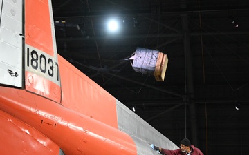 Cleaning Museum Aircraft