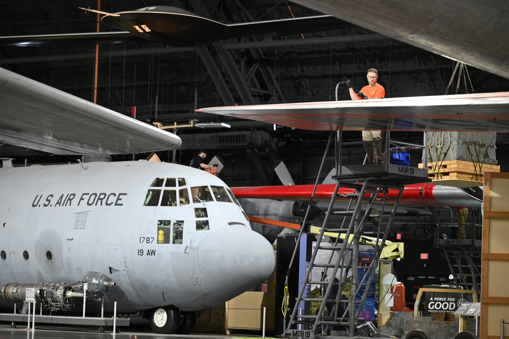 Cleaning Museum Aircraft