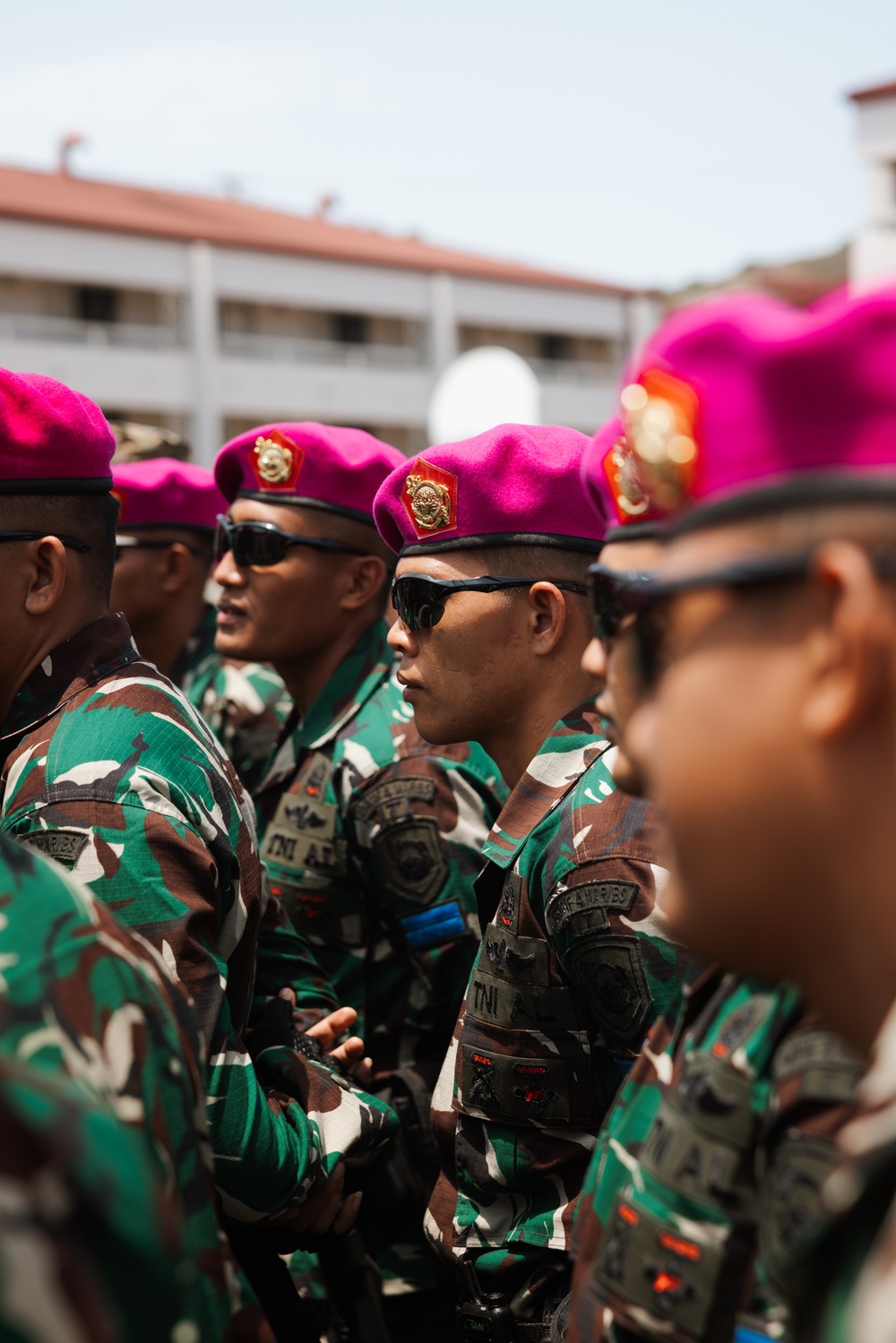 U.S. Marines, Indonesian Korps Marinir hold ceremony to kick off platoon exchange