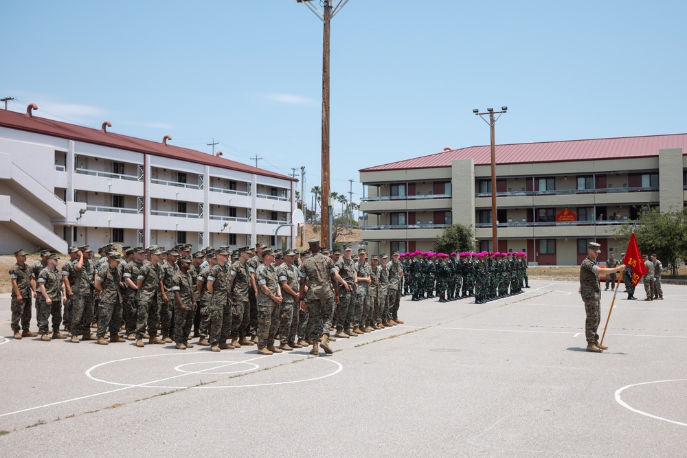 U.S. Marines, Indonesian Korps Marinir hold ceremony to kick off platoon exchange