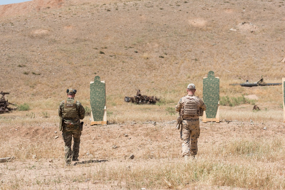 Coalition Forces Conduct Estonian and German-Led Range Operations