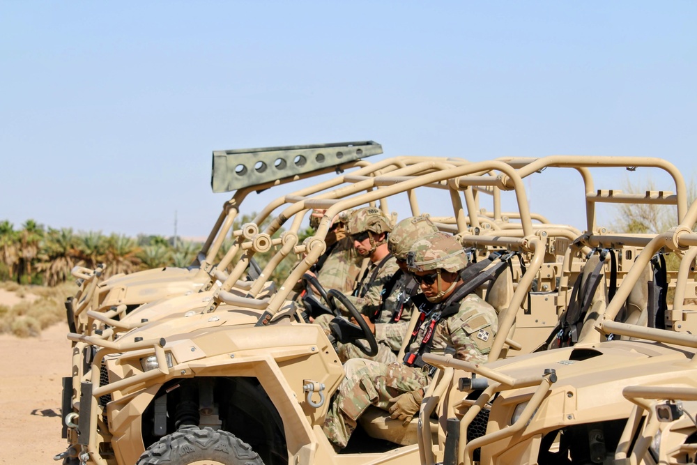 759th Military Police Battalion conducts Polaris Razor drivers training