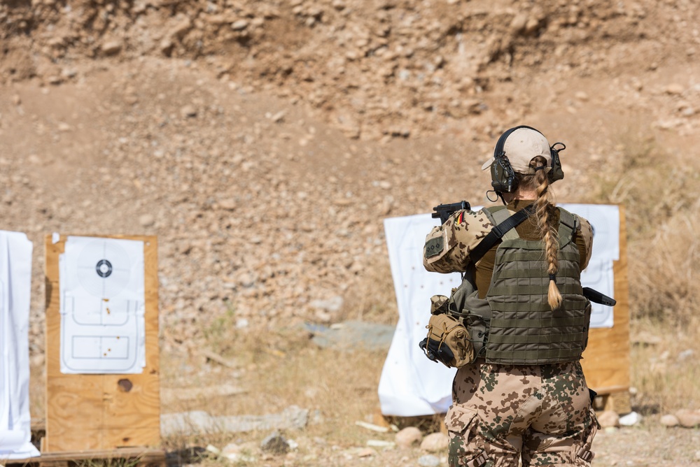 Coalition Forces Conduct Estonian and German-Led Range Operations