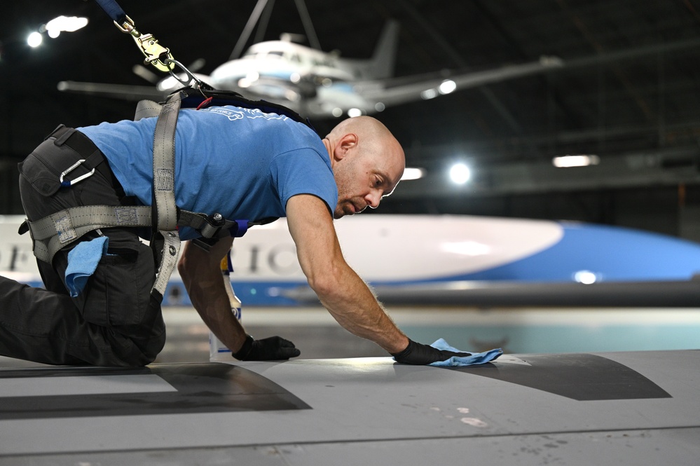 Museum Aircraft Cleaning