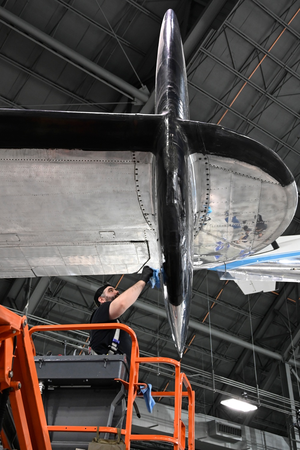 Presidential Aircraft polished for NATO event