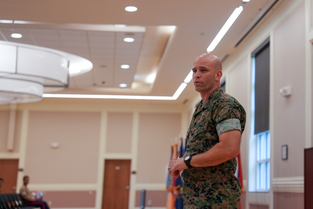 CLB-24 Relief and Appointment Ceremony