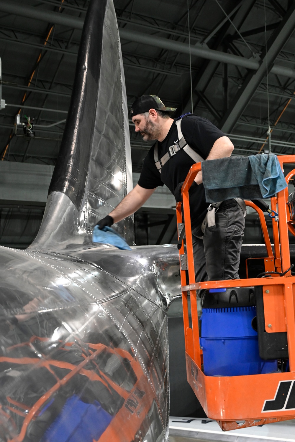 Presidential Aircraft polished for NATO event