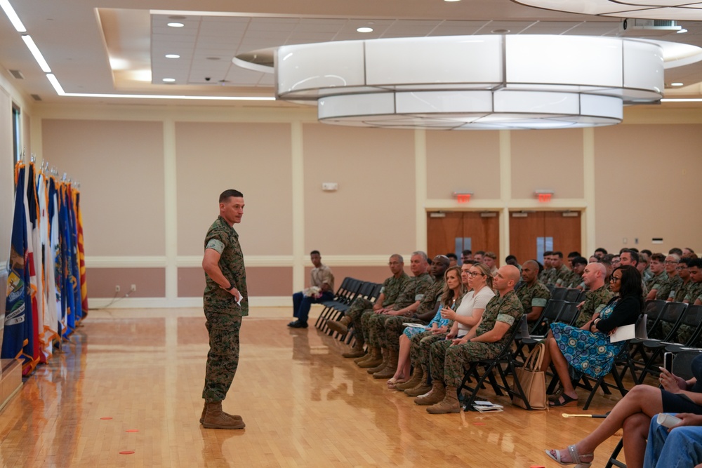 CLB-24 Relief and Appointment Ceremony