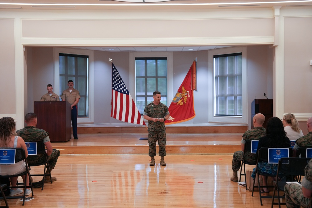CLB-24 Relief and Appointment Ceremony