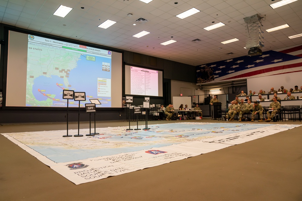 U.S. Army North Hosts Hurricane Rehearsal of Concept Drill