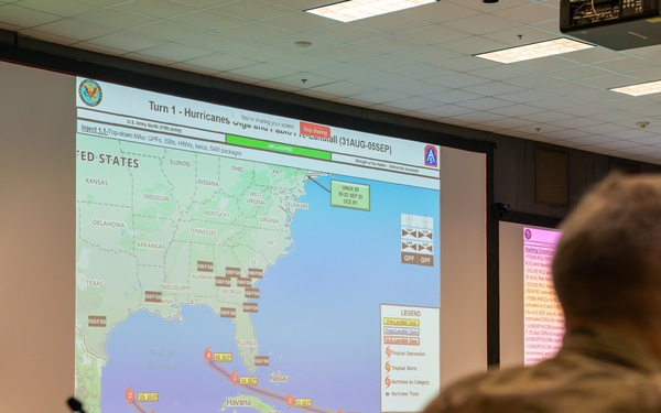 U.S. Army North Hosts Hurricane Rehearsal of Concept Drill