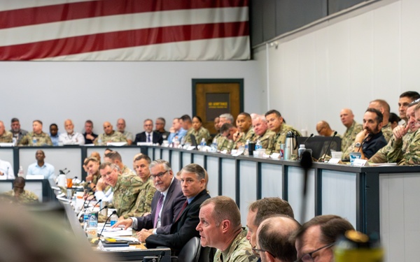 U.S. Army North Hosts Hurricane Rehearsal of Concept Drill