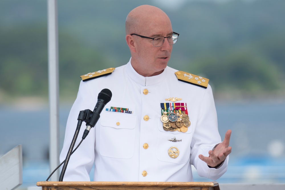Submarine Squadron (SUBRON) 4 Change of Command