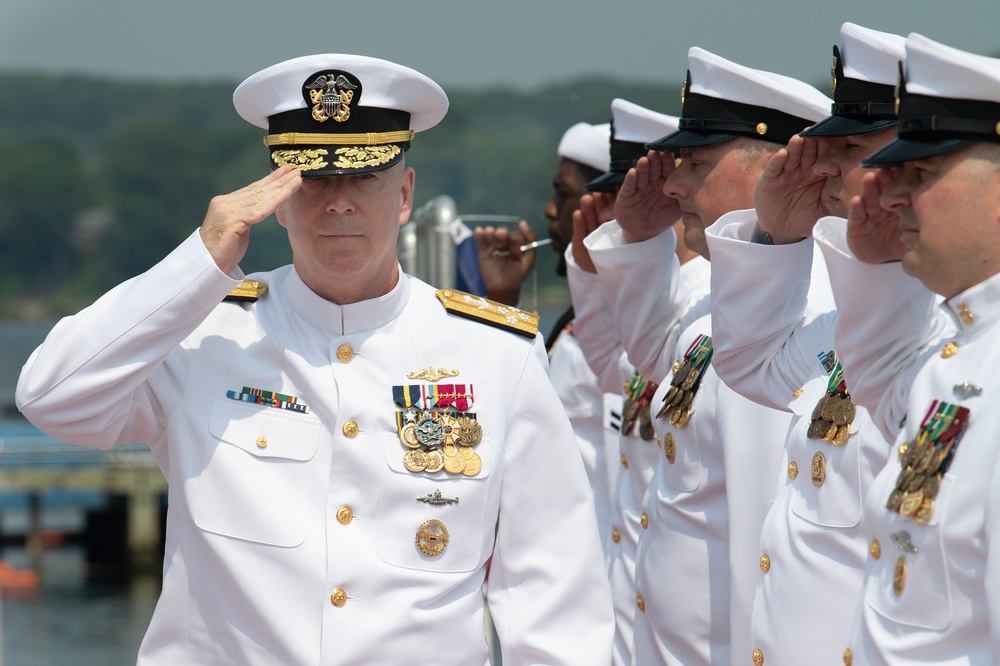 Submarine Squadron (SUBRON) 4 Change of Command