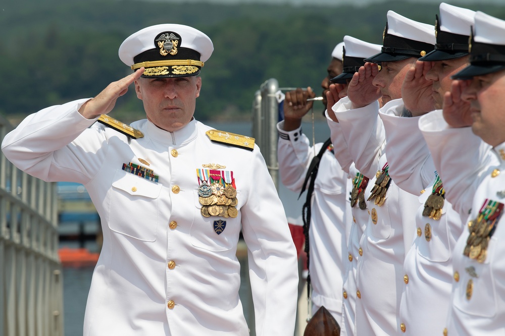 Submarine Squadron (SUBRON) 4 Change of Command