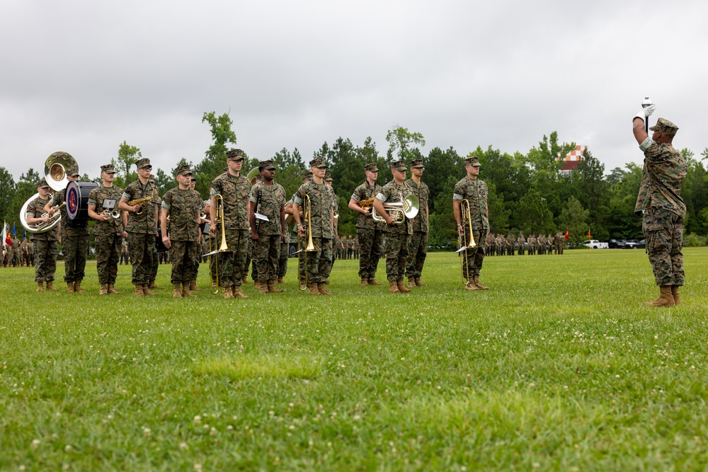 8th Engineer Support Battalion Change of Command Ceremony