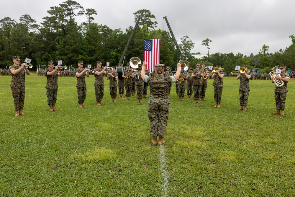 8th Engineer Support Battalion Change of Command Ceremony