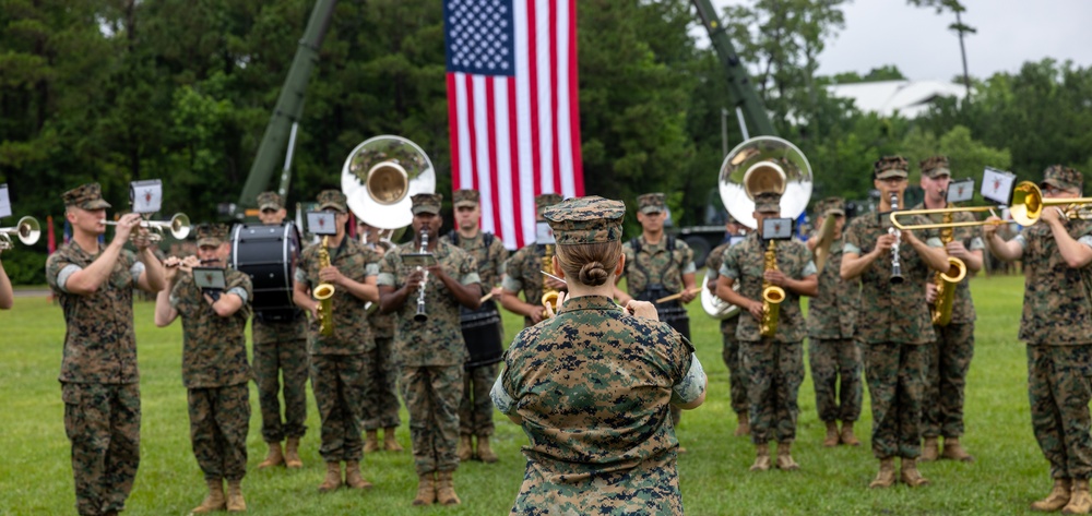 8th Engineer Support Battalion Change of Command Ceremony