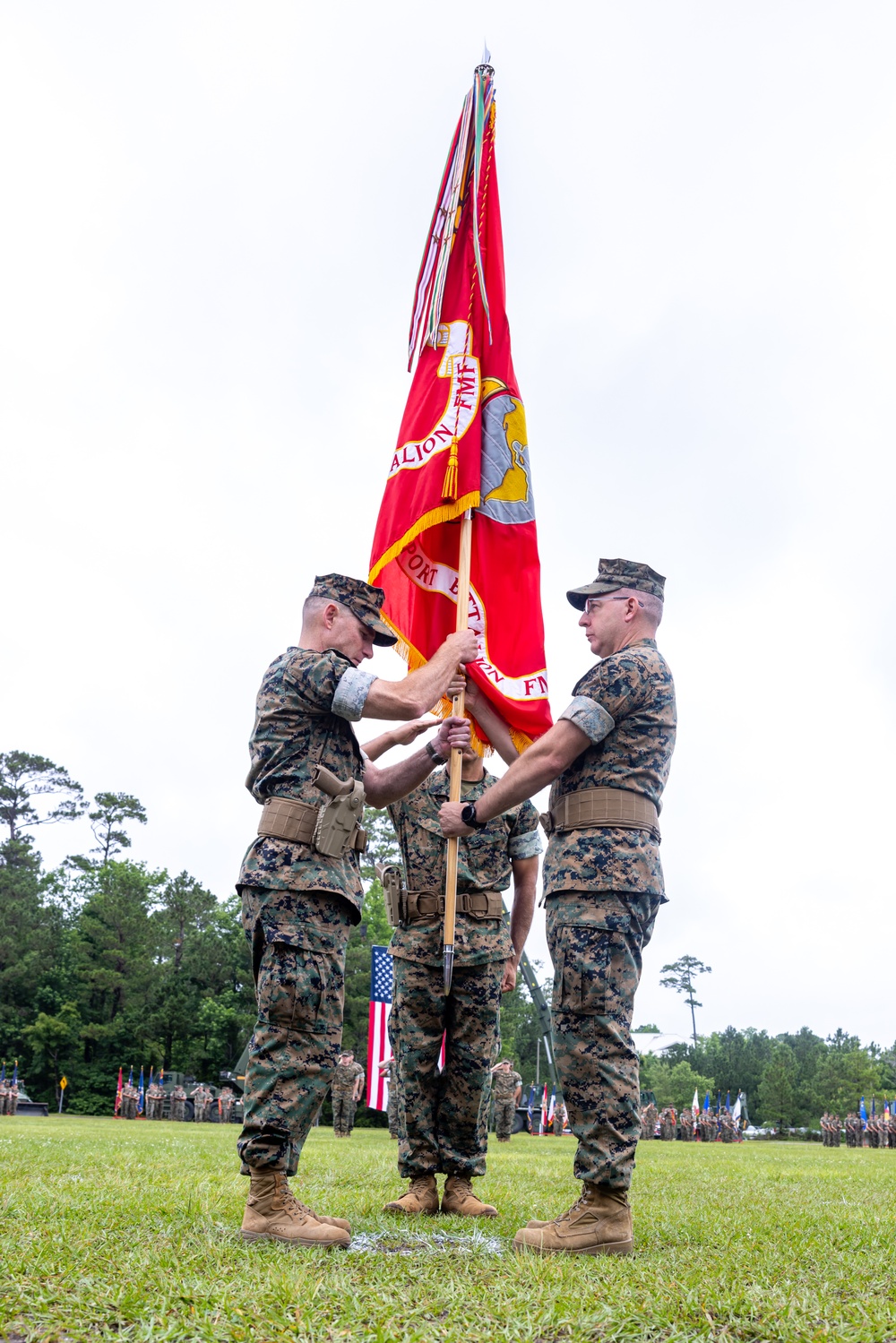 8th Engineer Support Battalion Change of Command Ceremony