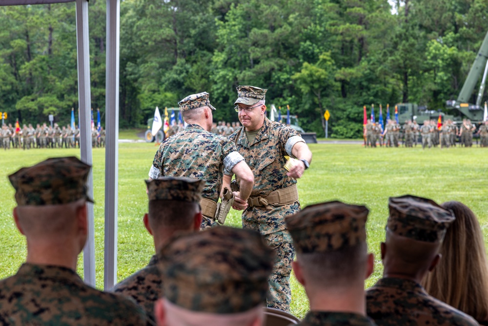 8th Engineer Support Battalion Change of Command Ceremony